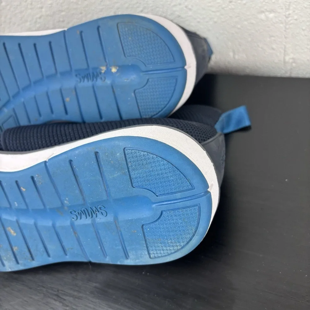 Swims Navy‎ Motion Knit Chukka Boot Hi Top Sneakers US 9 EU 42